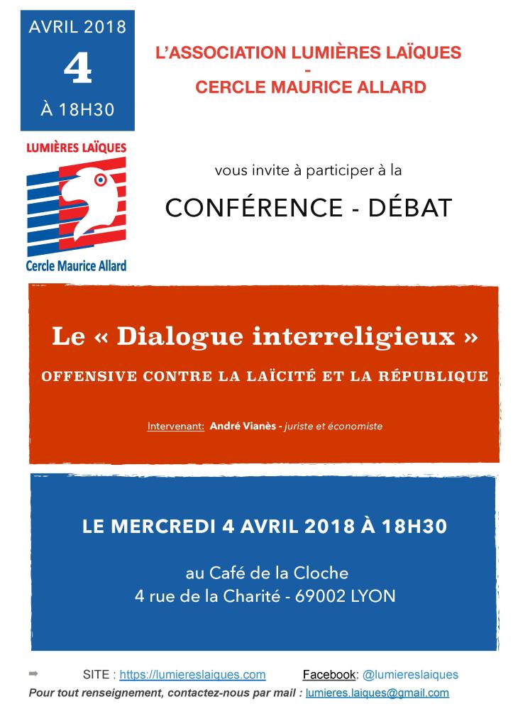 Affiche La Cloche Dialogue interreligieux